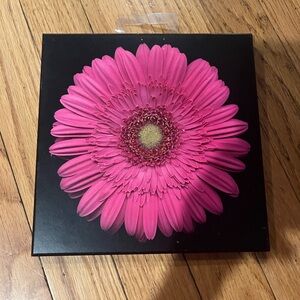 Home Floral Square Wooden Wall Decorative Picture